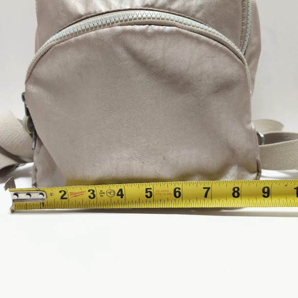 Kipling Womens Backpack metallic silver / Gold - Picture 11 of 12